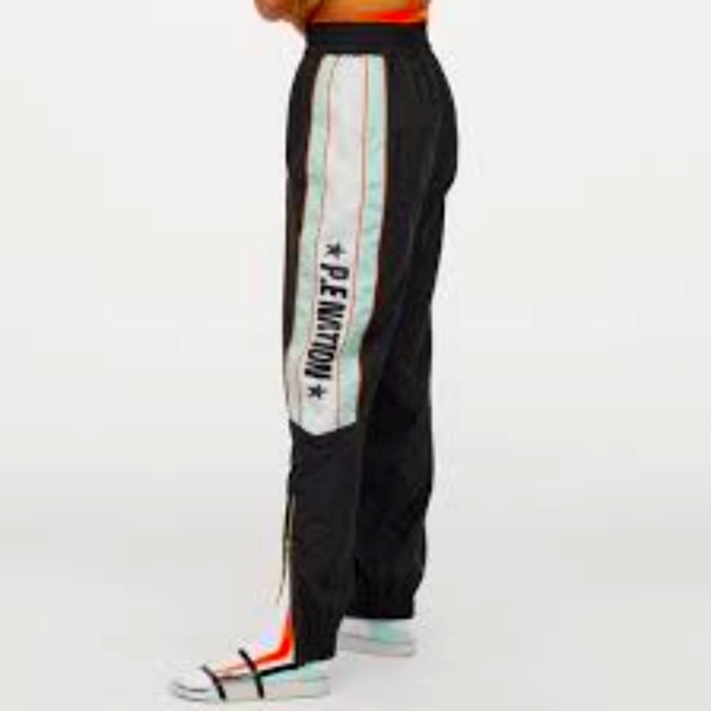 P. E Nation x H & M track pants